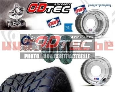 Pack scoot drift SUZUKI/KAWASKI/HONDA 130/70-10 + 225/45-9