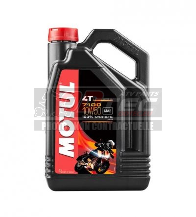 Huile moteur MOTUL 7100 10w50 - 100 % SYNTH