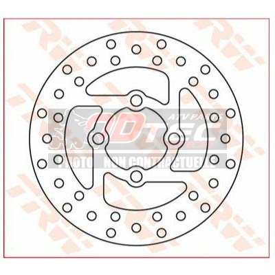 DISQUE DE FREIN ARRIÈRE TRW YFZ450R/700 RAPTOR