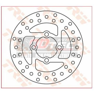 DISQUE DE FREIN ARRIÈRE TRW YFZ450R/700 RAPTOR