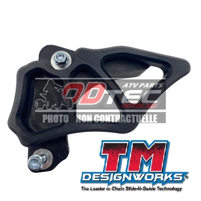 CARTER DE CHAINE NOIR EN PHD POUR YAMAHA YFZ 450R