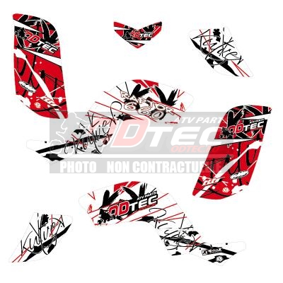 Graphic Kit ODTEC Racing Raptor 660