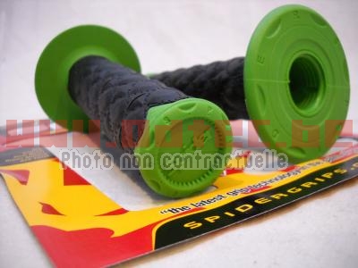Spider grip MX SLX vert Kawasaki