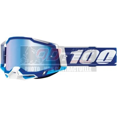 MASQUE 100% RACECRAFT 2 BLEU