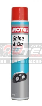 Nettoyant silicone MOTUL Shine & Go Gamme 750ml