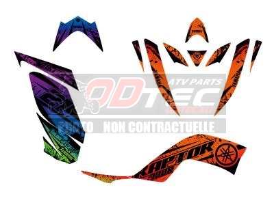 Kit déco ODTEC Racing Raptor 700 15/22