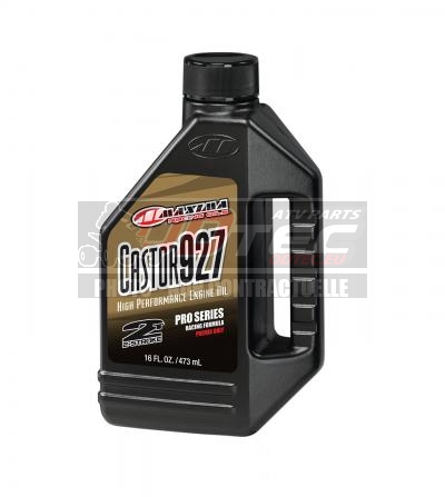 Huile moteur Castor 927 Pro Series Racing 2 temps ( 473ml)