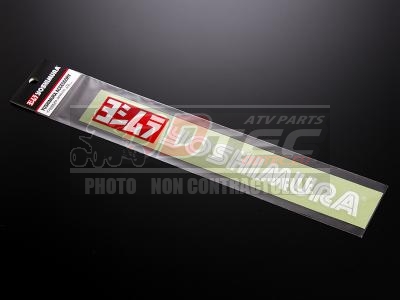 Sticker YOSHIMURA - 250mm BLANC