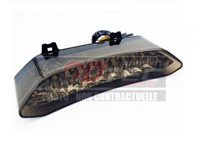 R1 SMOKE REAR LIGHTS WITH INDICATORS FOR 700 RAPTOR / YFZ450