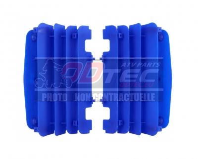 Cache radiateur POLISPORT bleu YFZ450R