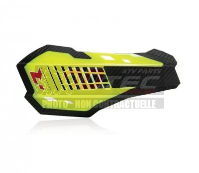 RACETECH HP2 Hanguards Neon Yellow