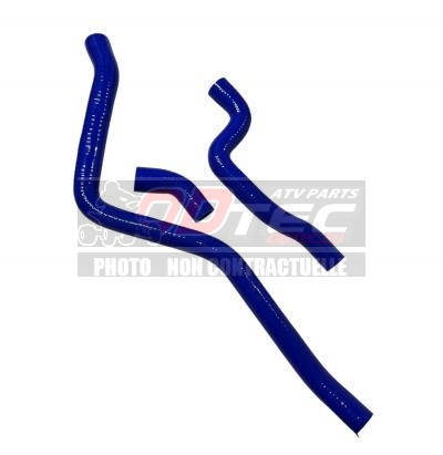 Kit durites en silicone bleu Yamaha Raptor 660