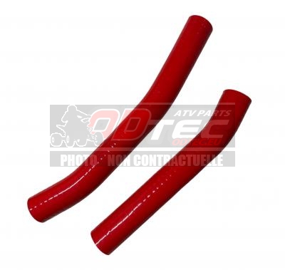 Kit durites en silicone ROUGE pour Suzuki LTR-450