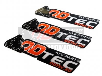 AUTOCOLLANT ODTEC RACING ORANGE