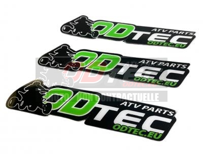 AUTOCOLLANT ODTEC RACING VERT