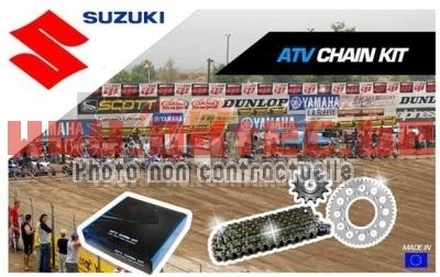 Kit chaine O'Ring Suzuki LT80 (CONFIGURABLE)