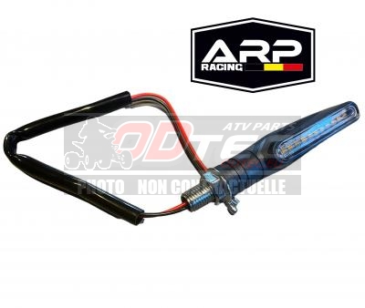 Clignotants ARP Led plastique ABS noir séquentiel
