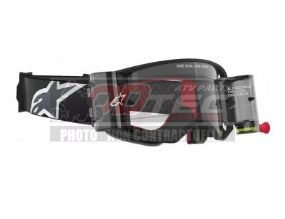 Masque ALPINESTARS SUPERTECH CORP BLK/GRY CLEAR ROLL-OFF