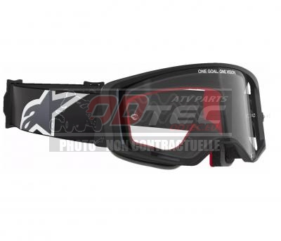 Masque ALPINESTARS Supertech CORP BLK/GRY CLEAR