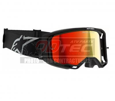 Masque Vision 8 ALPINESTARS CORP BLK MIRROR-RED