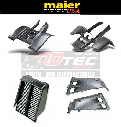 KIT CARENAGE CARBONE LOOK COMPLET MAIER USA YAMAHA BANSHEE 350