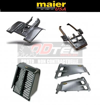 KIT CARENAGE CARBONE LOOK COMPLET MAIER USA YAMAHA BANSHEE 350