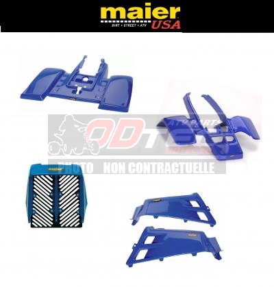 KIT CARENAGE BLEU COMPLET MAIER USA YAMAHA BANSHEE 350