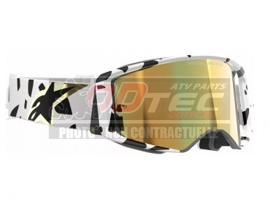 MASQUE ALPINESTAR SUPERTECH CORP WHT/GLD MIRROR-GLD