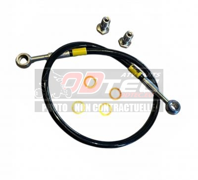 Durite aviation arrière NOIR  type 'AVIATION' pour Yamaha YFZ450 &...