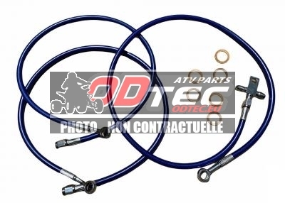 Kit durite de type aviation streamline avec 'T' centrale YAMAHA RAPTOR 700