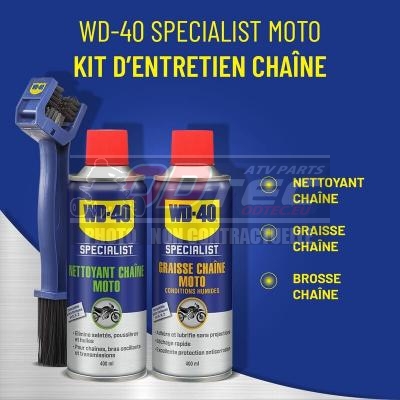 Kit d'entretien chaîne WD-40
