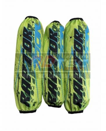 HOUSSES D'AMORTISSEURS NEOPRENES YAMAHA RAPTOR 700 SE VERT 2025