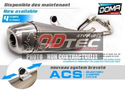 LIGNE COMPLETE  DOMA ACS DIAM60 + Yamaha YFZ450 R