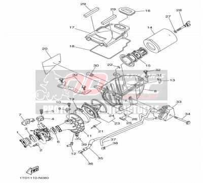 Admission YAMAHA YFZ450R 14+
