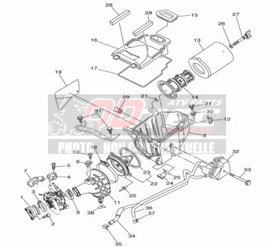 Admission YAMAHA YFZ450R 09/13