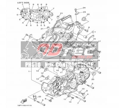 Carter YAMAHA YFZ450R 09/13