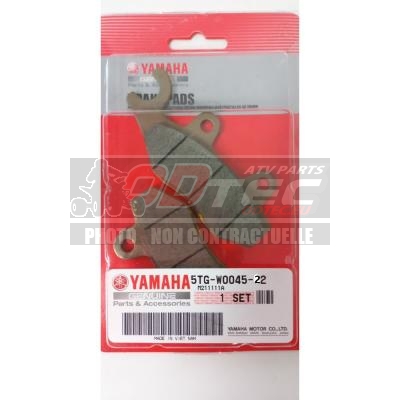 PLAQUETTE AVANT  GAUCHE OEM YFZ450R