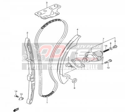 Distribution Suzuki LTZ 400 03/09