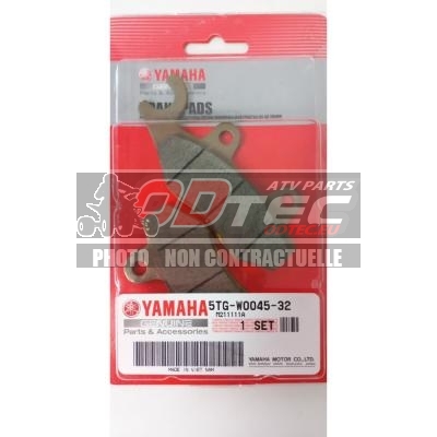 PLAQUETTE AVANT  DROIT OEM Raptor 700 06+