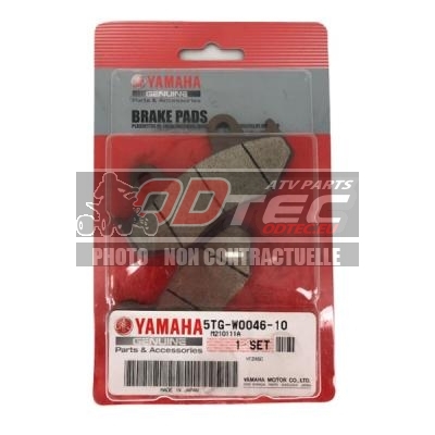 PLAQUETTE ARRIERE OEM Raptor 700 14+