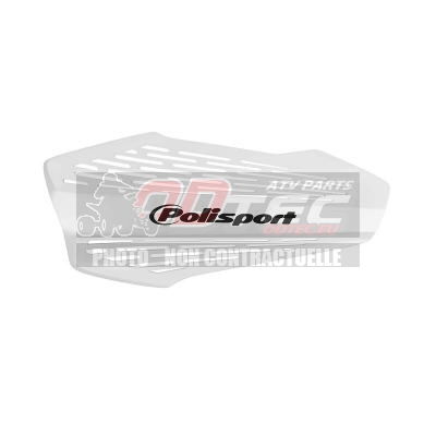 Protège-mains MX Force BLANC