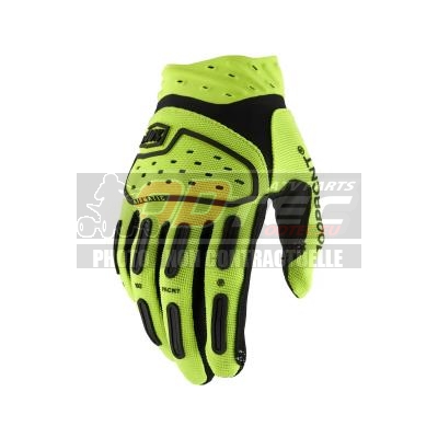 Gants 100% AIRMATIC FLO YELLOW