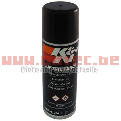 Spray huile pour filtre K&N 204 ml
