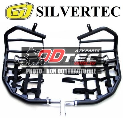 Nerf bar silver tec BLACK SERIES YFZ450