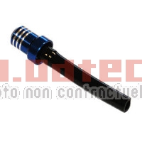 MISE A L'AIR A CLAPET ANODISE universel bleu