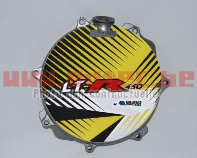 Protection de carter d'embrayage Suzuki LTR-450 JAUNE