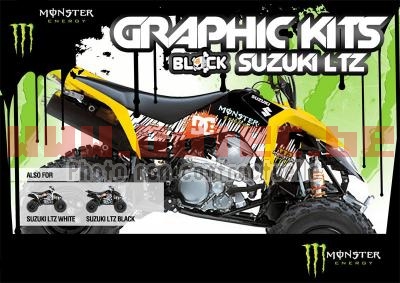 Monster Energy Suzuki LTZ-400 04 > 08