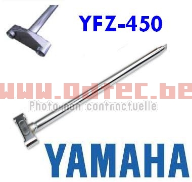 Colonne de direction MS Triple chrome YFZ-450 (632/650/669 mm)