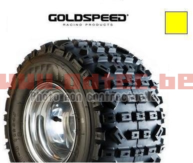 Pneu Goldspeed racing SX 18/10-8 Jaune