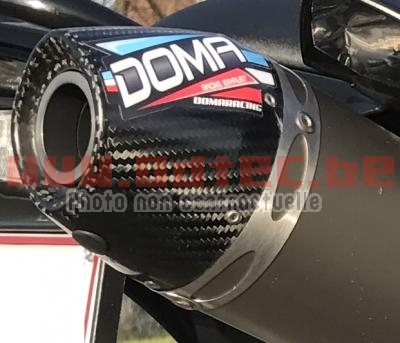 Silencieux Racing DOMA VENTURI SYSTEM CARBONE POUR COLLECTEUR...